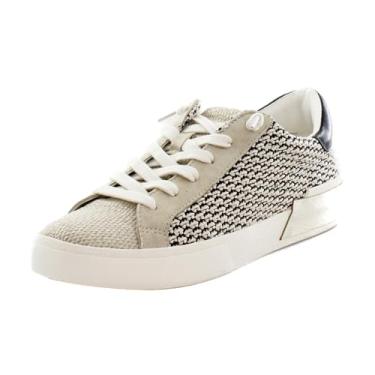 Imagem de Dolce Vita Tênis feminino Zina, Preto/ráfia natural, 36