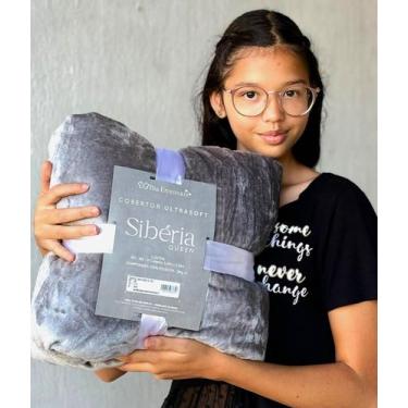 Imagem de Cobertor Casal Queen para Frio intenso Dupla Face super macio varias c