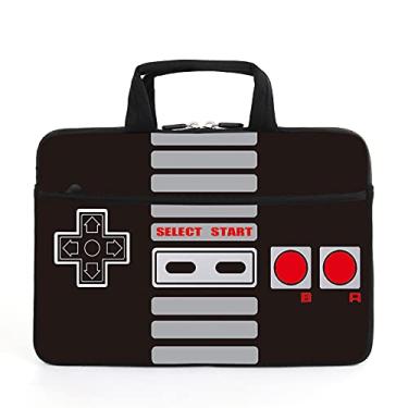 Imagem de AMARY 11"/12"/13.3 inches Laptop Sleeve Chromebook Case Ultrabook Case Notebook Sleeve PC Messenger Bag Tablet Case with Handle Accessory Pocket for Men Women (AMR13-08)