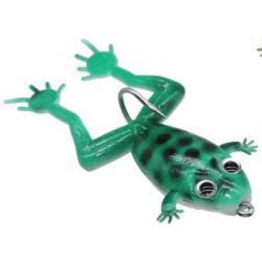 Imagem de Kit 2 Isca Artificial Soft Sapo Frog Maruri Traira Perereca