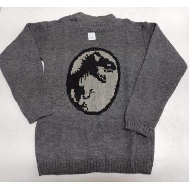 Imagem de Básica De Lã Blusa Bebê Menino Tm 2 4 6 Infantil Inverno 932 - Blue Ma
