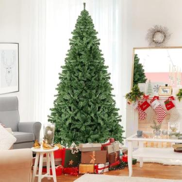 Imagem de Arvore de natal 1,80 CM 750 Galhos Árvore de Natal Pinheiro Luxo completa PVC Verde