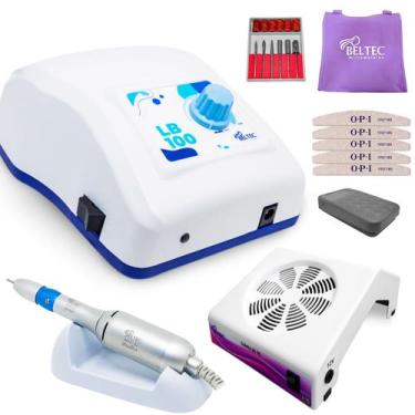 Imagem de Kit Micromotor LB100 c/ Kit de Brocas + Coletor de Pó - Beltec