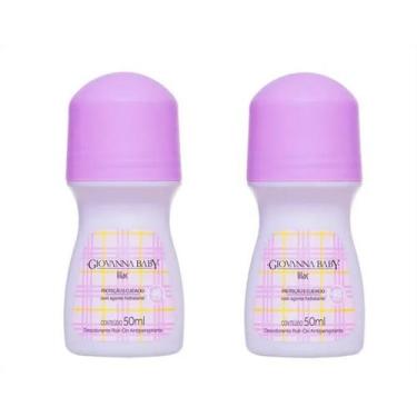 Imagem de Kit c/2 desodorantes roll on giovanna baby lilac 50ml