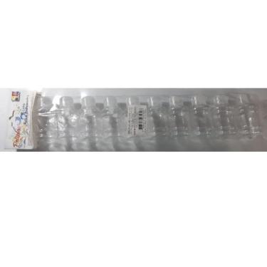 Imagem de Mini Galao 45ml Com Tampa Transparente C 10 Unid - Poliplas