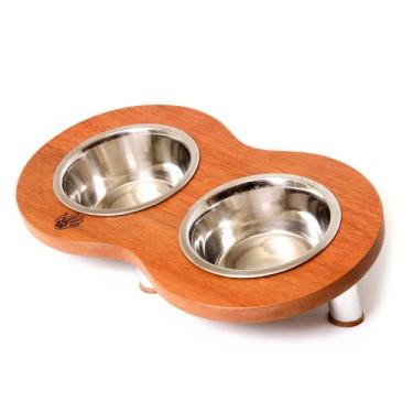 Imagem de Comedouro e Bebedouro pet para Cães e Gatos - Otto - PetMobill
