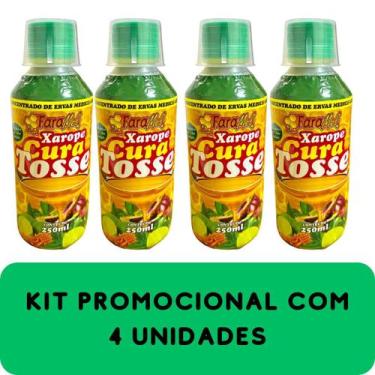 Imagem de Composto Concentrado de Ervas Medicinais Faramel Cura Tosse Frasco 250