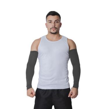 Imagem de Manguitos Mangas Mangotes Proteção Solar Uva Uvb Motoqueiro Ciclismo -