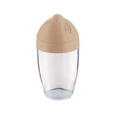 Imagem de Porta Temperos Design Inovador Decorativo Bege Cozinha Com Tampa Dosad