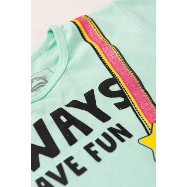 Imagem de Vestido Infantil Always Have Fun Cachorrinho - Big Fun (Leandra), 4, V