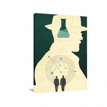 Imagem de Quadro decorativo Breaking Bad Química - Tela em Tecido - Wall Frame