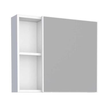 Imagem de Espelheira de Banheiro Branco em Aço Ameixa Cozimax