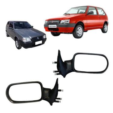 Imagem de Retrovisor Uno Fire Flex 2006 2007 2008 a 2010 2 Portas Fixo - RETROVE