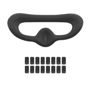 Imagem de Almofada de rosto para DJI AVATA 2 óculos voadores 2/3, máscara de substituição para os olhos, enchimento de espuma facial, lente protetora, proteção contra poeira, almofada de esponja, compatível com