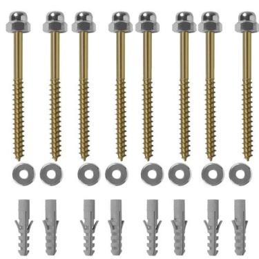 Imagem de Kit com 10 Parafusos Para Vaso Bognar Latonado - Rama