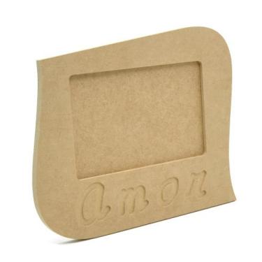 Imagem de Porta Retrato Amor em MDF - 22x18cm - Clf artesanato