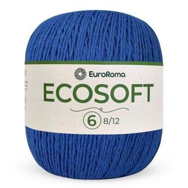 Imagem de Barbante Ecosoft EuroRoma nº06 422g, 903 AZUL ROYAL