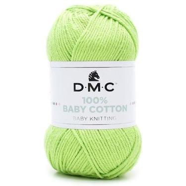 Imagem de Fio Baby Cotton DMC 50g - 100% Algodão, 779 VERDE LIMÃO