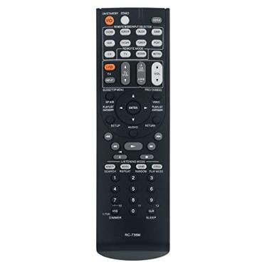 Imagem de AIDITIYMI Controle remoto de substituição RC-738M compatível com receptor AV Onkyo HT-S7200 HT-RC160 TX-NR607 TX-SR607 TX-SR607B 24140739 29400095 RC-739M DTR 20.1 DTR 30.1