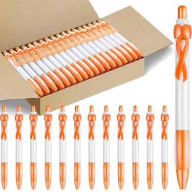 Imagem de Yexiya 100 canetas de fita para conscientização do câncer, autismo, mama, violência doméstica, auxílios, abuso sexual infantil, saúde mental, cólon cervical, leucemia, fígado, infância, pulmão, item,