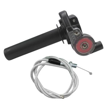 Imagem de Cabo universal para acelerador de motocicleta 7/20.3 cm 22 mm com cabo de acelerador para KLX CR CRF EXC XR TTR CB SSR CRF50 CRF230 50 70 110 125 230 250 Dirt Pit Bike Motocross Motocross (vermelho)