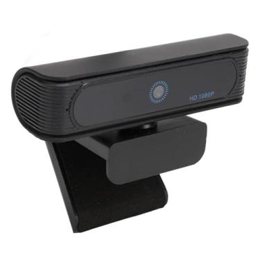 Imagem de Webcam 1080P, Lente Grande Angular Full HD 1080P 30FPS Câmera Web para Computador Compatível Com 11 10, Webcam USB PC Com Reconhecimento Facial para Computador Laptop