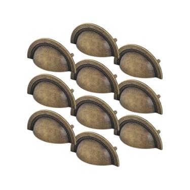 Imagem de 15 Puxador De Armário Gaveta Comoda Concha 64mm 1022 (Ouro Velho Escovado)