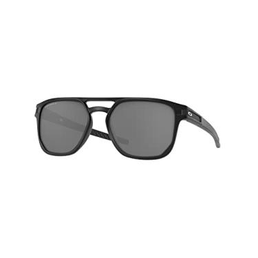 Imagem de Oakley Pacote de óculos de sol OO9436: OO 9436 943605 Latch Beta Matte Black Prizm B e kit de acessórios de correia preta média, Latch Beta preto fosco Prizm B, 54/18/140