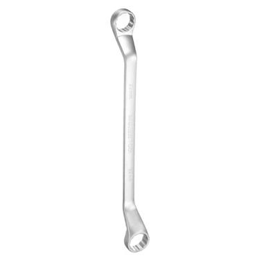 Imagem de HARFINGTON Chave de extremidade de caixa extralonga offset 22 x 24 mm métrica 12 pontos 45 graus chave catraca caixa de extremidade dupla CR-V polido ferramentas chave inglesa longa