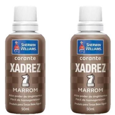 Imagem de Kit 2 Corante Líquido Xadrez Sherwin Williams Tintas Bisnaga Pigmento 