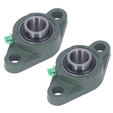 Imagem de Rolamento de Flange de Bloco de Descanso de Aço de Ferro Fundido de 1 Polegada, Alta Resistência à Carga, Baixo Ruído, Fácil Manutenção, Amplo Uso Industrial, Com Design de