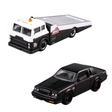 Imagem de Miniatura Caminhão Reboque Ramp Truck e Buick 1987 1/64 Maisto 15055