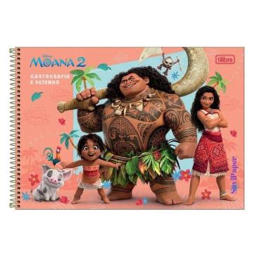 Imagem de Caderno Cartografia 80 Folhas Espiral Moana2 Capa2 - Tilibra