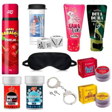 Imagem de Kit Sex Shop 10 Itens Presente Sexyshop - Kit 02 - Casa da Revenda
