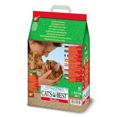 Imagem de Areia Sanitária Cats Best Oko Plus - Pets premium