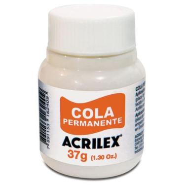 Imagem de Cola Permanente Acrilex 37g - 16240, BRANCA