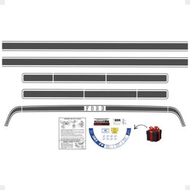 Imagem de Faixa Compatível Com Maverick 1973/1976 Fase 1 + Etiqueta - SPORTINOX,