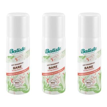 Imagem de Shampoo seco Batiste Bare Mini Travel Size 50 ml (pacote com 3)