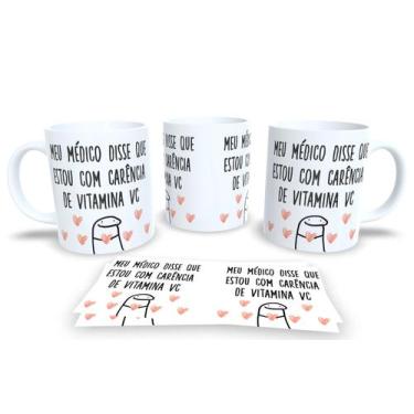Imagem de Caneca de Porcelana Personalizada Flork Frases Engraçadas, Divertidas 