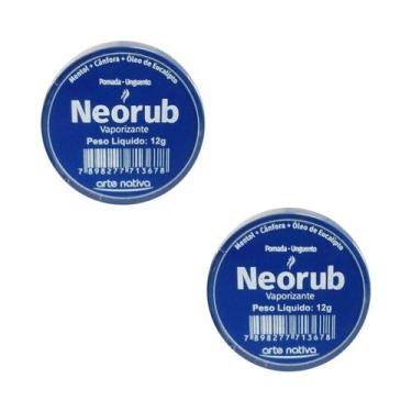 Imagem de Kit 2 Pomada Vaporizante Neorub Unguento 12g - Arte Nativa