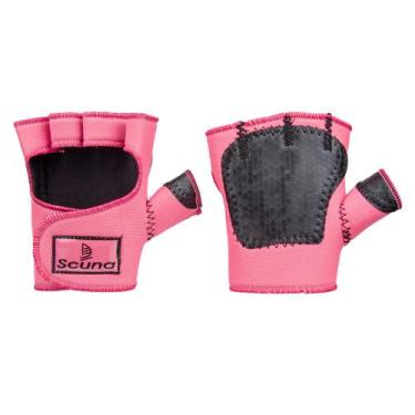Imagem de Luva para Musculação Academia Ginástica em Neoprene Rosa - SCUNA, P