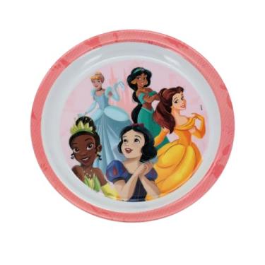 Imagem de Tuut Prato Fundo de Melamine Disney Princesas 22cm – Produto Oficial
