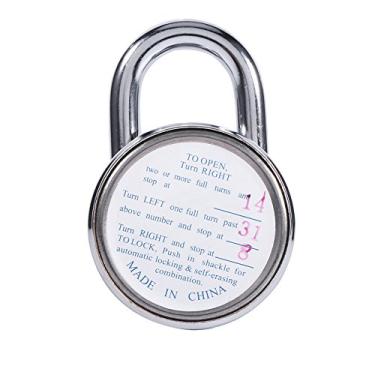 Imagem de Combinação DE Trava Codificada Combinação DE Cadeado Digit DE Cadeado Bloqueio São Redondo Número DE Discagem Bagagem Pouca DE Segurança TI EXPERIÊNCIA DE LOCAÇÃO DE LOCK RETRUCADO HABITAÇÃO DE