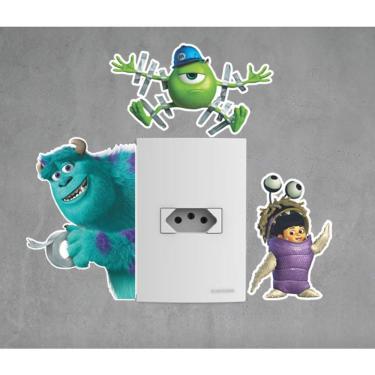Imagem de Adesivo Interruptor Monstros sa - Vinil Decoração