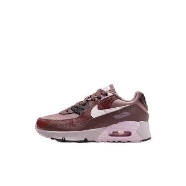Imagem de Nike Tênis infantil Air Max 90 LTR (CD6867-201, malva esfumaçado/pônei escuro/terra/violeta platinado), Smokey Mauve/Dark Pony/Earth/Platinum Violet, 11 Little Kid