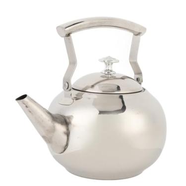 Imagem de Pote de chá de Aço Inoxidável Com Infusor, Chaleira de chá de Fogão para Saquinhos Soltos de Folhas e chá, Chaleira a água para Caldeira a água para o Fogão a Gás Piquenique (1.0L/1000ml)