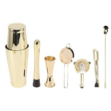 Imagem de Conjunto de coquetéis de Vomeko, kit de barman, barras de aço inoxidável de bartending brows, Boston Shaker Ferramentas Conjunto de barras, Boston Shaker (VOMEKO7E1B-11)