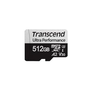 Imagem de Transcend 512GB microSD c/adaptador UHS-I U3 A2 Ultra Performance TS512GUSD340S