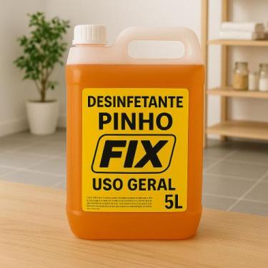 Imagem de Desinfetante Uso Profissional 5 Litros Fix Pinho - FIX.