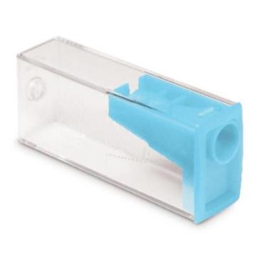 Imagem de Apontador de Plástico Retangular com  Depósito - Faber Castell / WX Gi